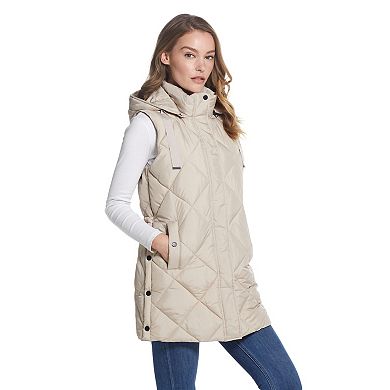 Women's Weathercast Quilted Hood Vest