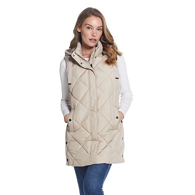 Women's Weathercast Quilted Hood Vest