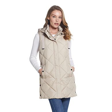 Women's Weathercast Quilted Hood Vest