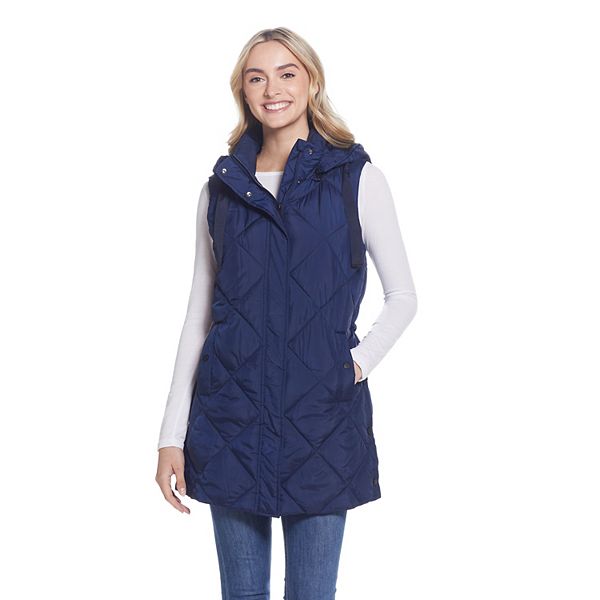 Women's Weathercast Quilted Hood Vest
