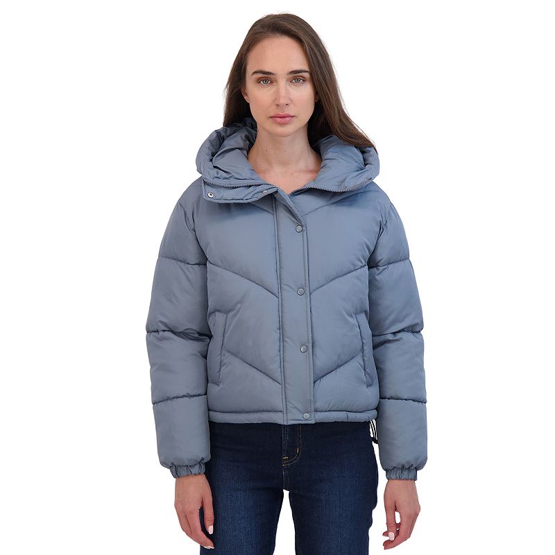 Juniors' Sebby Short Puffer Jacket, Women's,