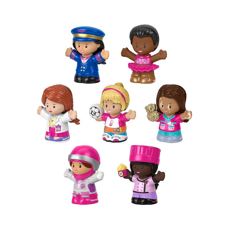 Barbie You Can Be Anything Figure Pack by Little People, Multicolor