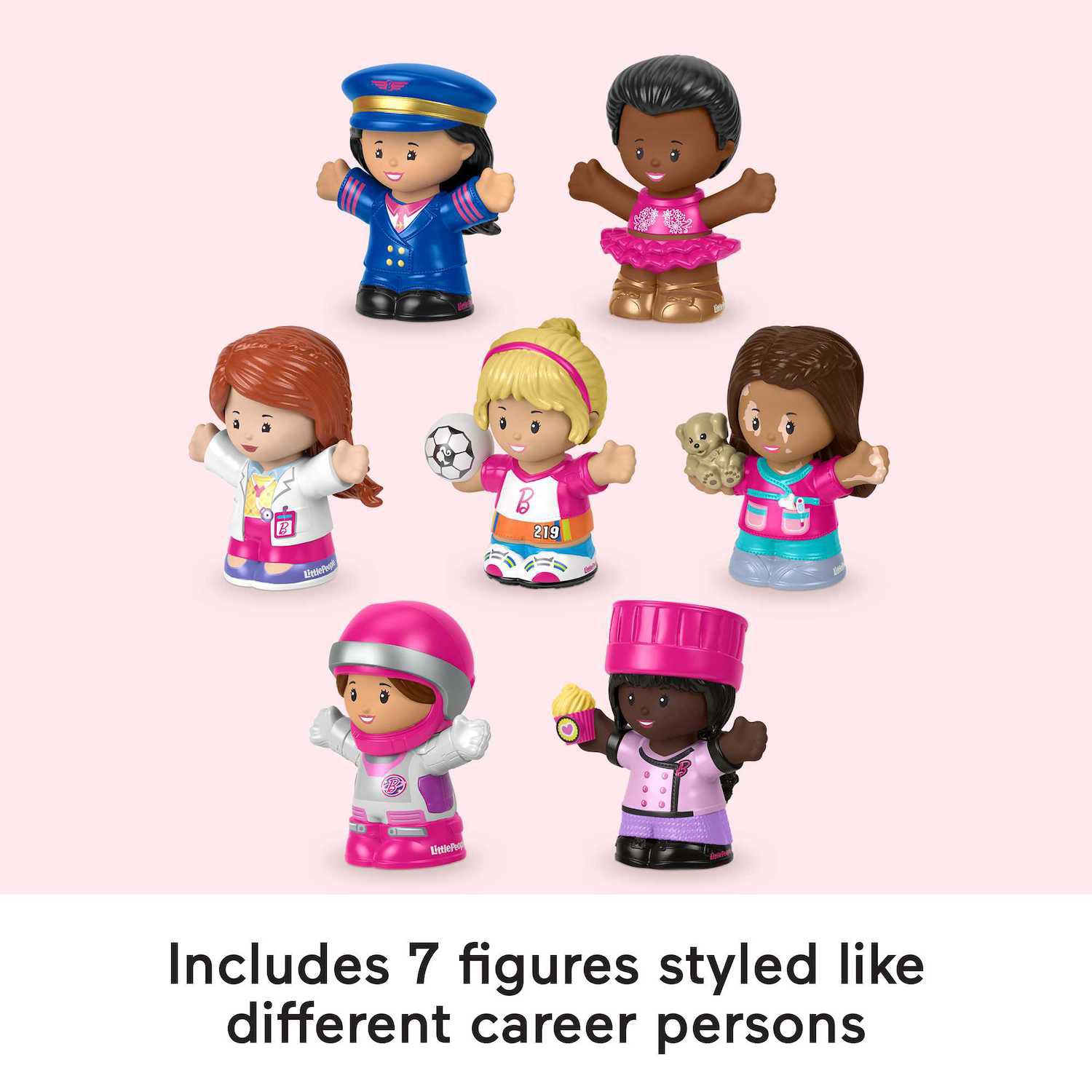 Детские куклы Barbie You Can Be Anything Figure Pack by Little People — фото 3