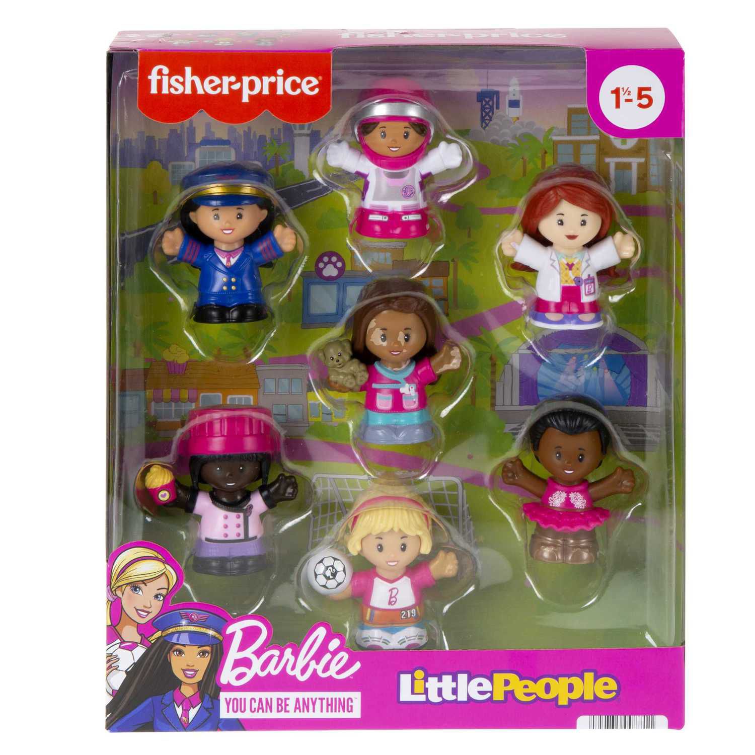 Детские куклы Barbie You Can Be Anything Figure Pack by Little People — фото 4
