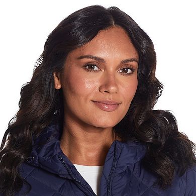 Women's Weathercast Hood Quilted Anorak Jacket