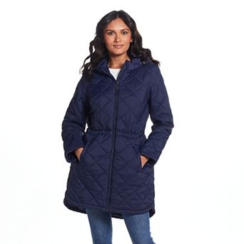 Women's Weathercast Hood Quilted Anorak Jacket