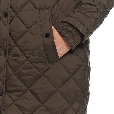 Women's Weathercast Hooded Quilted Duffle Jacket