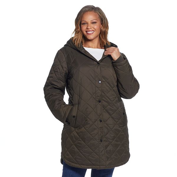 Plus size 2025 womens quilted jackets