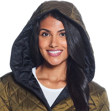 Women's Weathercast Quilted Reversible Duffle Jacket