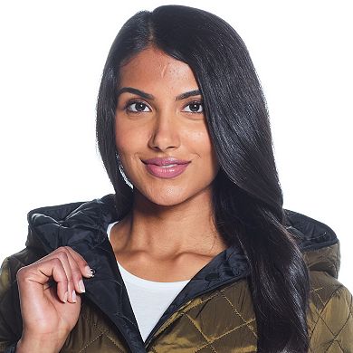 Women's Weathercast Quilted Reversible Duffle Jacket
