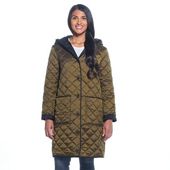 Women's Weathercast Quilted Reversible Duffle Jacket