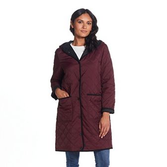 Women's Weathercast Quilted Reversible Duffle Jacket