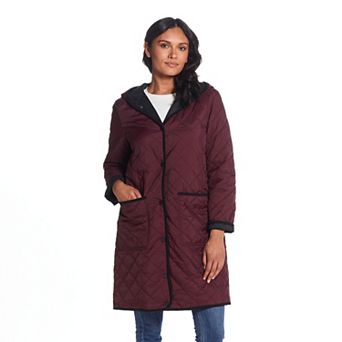 Women's Weathercast Quilted Reversible Duffle Jacket
