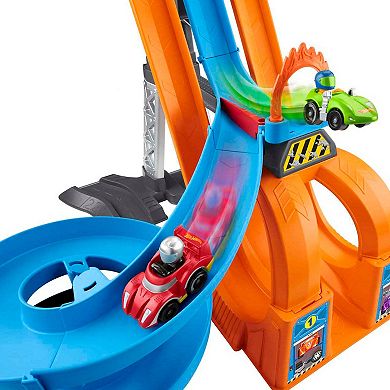 Hot Wheels Racing Loops Tower Track Playset by Little People