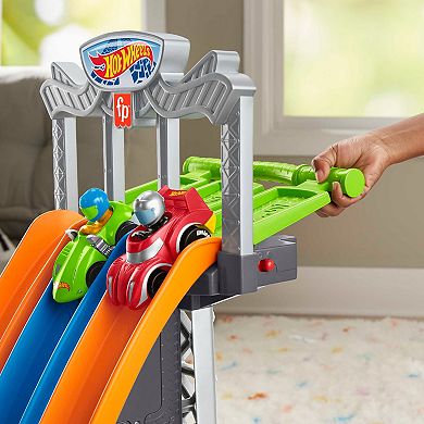 Hot Wheels Racing Loops Tower Track Playset by Little People