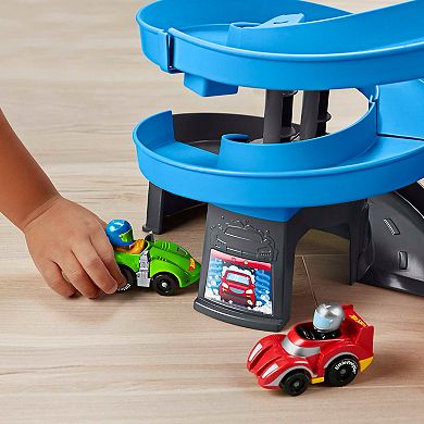 Hot Wheels Racing Loops Tower Track Playset by Little People