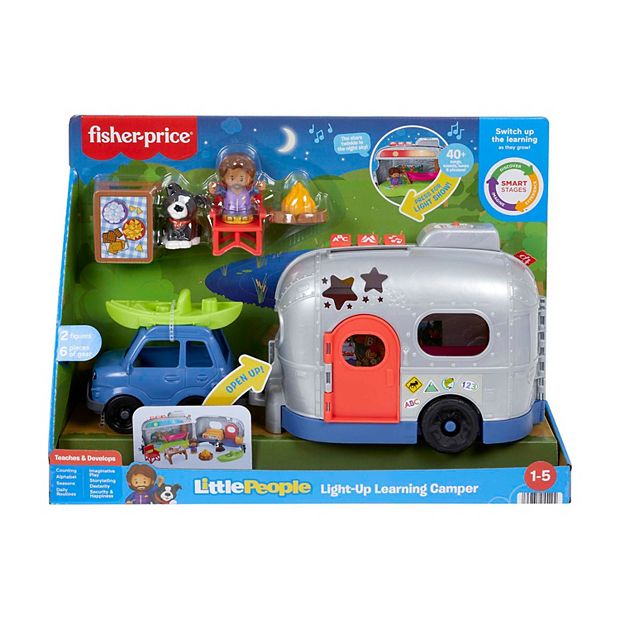 Fisher Price Little People Light-Up Learning Camper Playset