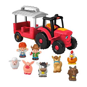 Fisher-Price Little People Caring For Animals Tractor Gift Set