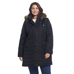 Kohls coats plus size best sale