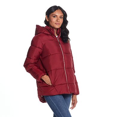 Women's Weathercast Hood Puffer Coat