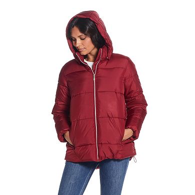 Women's Weathercast Hood Puffer Coat