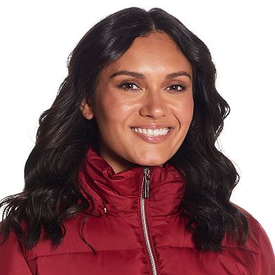 Women's Weathercast Hood Puffer Coat