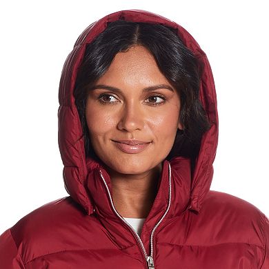 Women's Weathercast Hood Puffer Coat