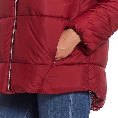 Women's Weathercast Hood Puffer Coat