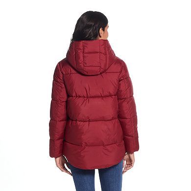 Women's Weathercast Hood Puffer Coat