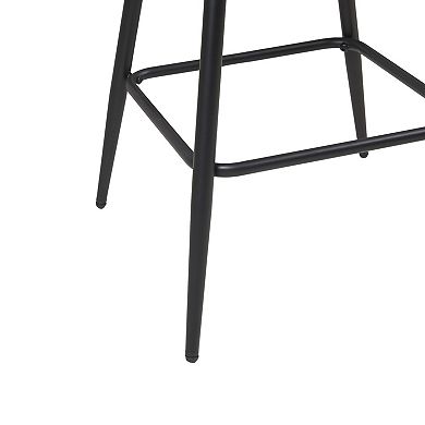 INK+IVY Adams Faux Leather Swivel Counter Stool