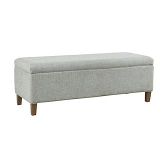 INK+IVY Marcie Upholstered Storage Ottoman