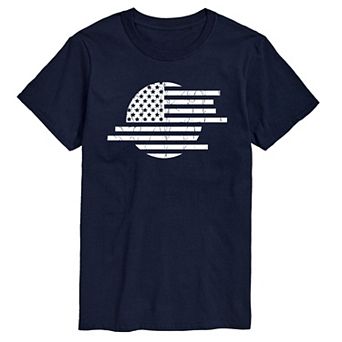 Men's Flag Circle Abstract Tee
