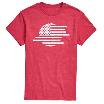 Men's Flag Circle Abstract Tee