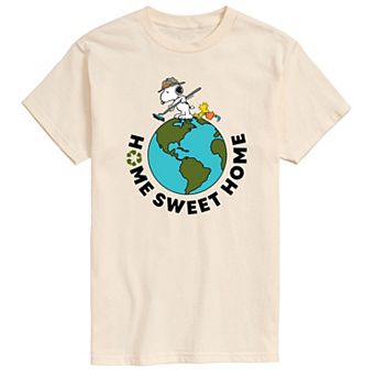 Men's Peanuts Home Sweet Home Tee