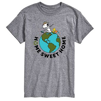 Men's Peanuts Home Sweet Home Tee