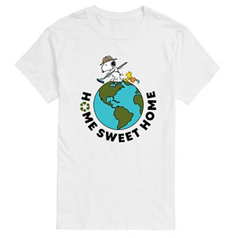 Men's Peanuts Home Sweet Home Tee