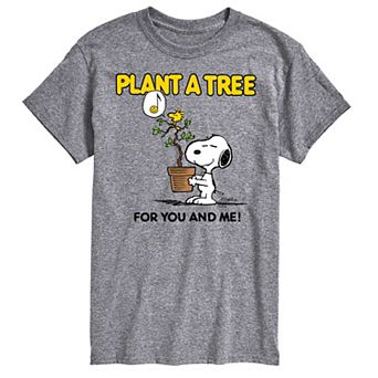 Men's Peanuts Plant A Tree Tee