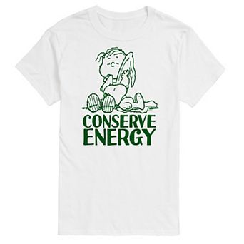 Men's Peanuts Conserve Energy Tee