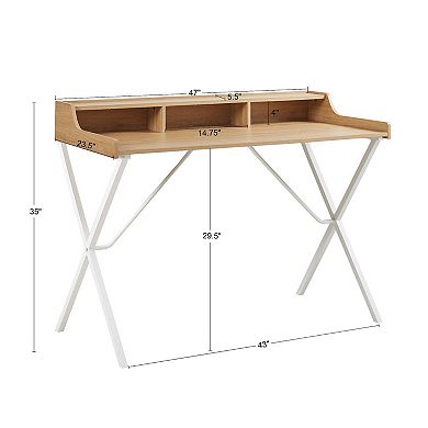 510 Design Laurel Writing Desk with Storage