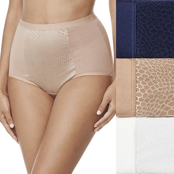  Warners Womens Blissful Benefits Tummy Smoothing Hi-cut  Panty Underwear