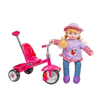 Kid Concepts 12-Inch Baby Doll With Trike