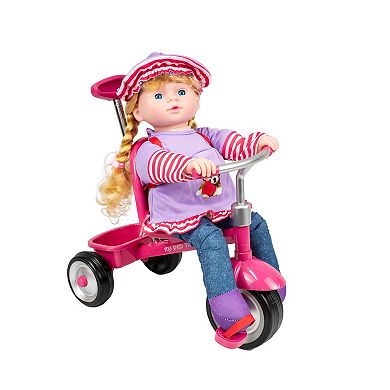 Kid Concepts 12-Inch Baby Doll With Trike