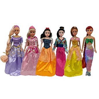 Smart Talent 6 11.5-Inch Dolls Princess Gift Set