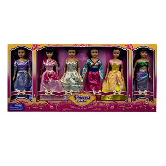 Smart Talent 6 11.5-Inch Dolls Princess Gift Set