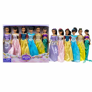 Smart Talent 6 11.5-Inch Dolls Princess Gift Set