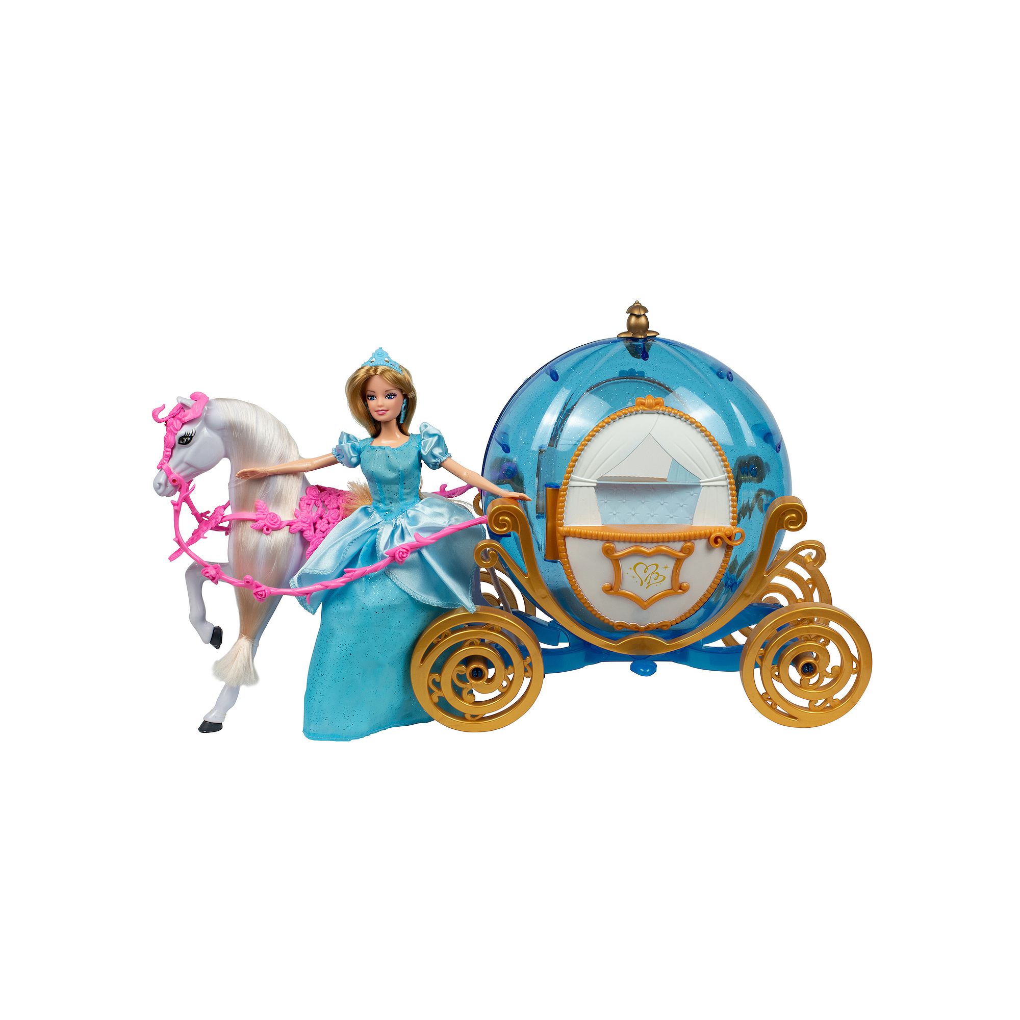 Chic Fantasy Fairytale Fairytale Princess Carriage, Multi