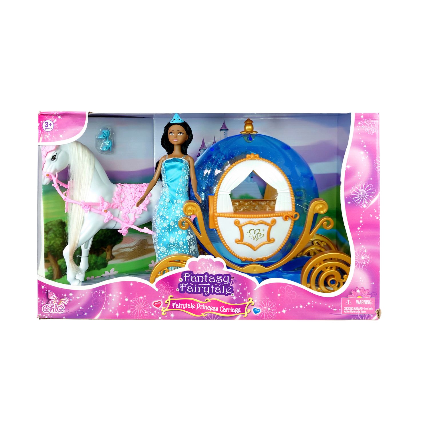 Princess barbie best sale expandable carriage