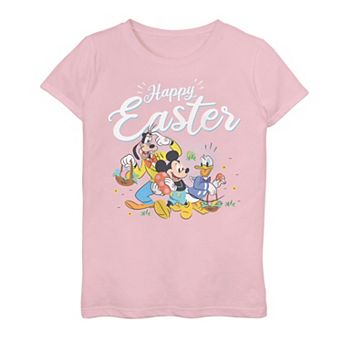 Disney's Mickey And Friends Happy Easter Girls 7-16 Graphic Tee