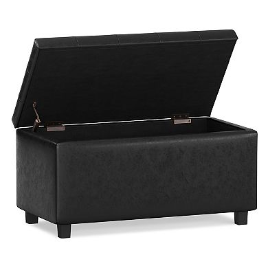 Simpli Home Cosmopolitan Storage Ottoman