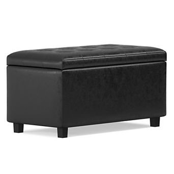 Simpli Home Cosmopolitan Storage Ottoman